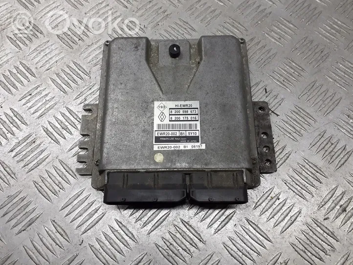 Renault Vel Satis Unité de commande, module ECU de moteur 8200598673