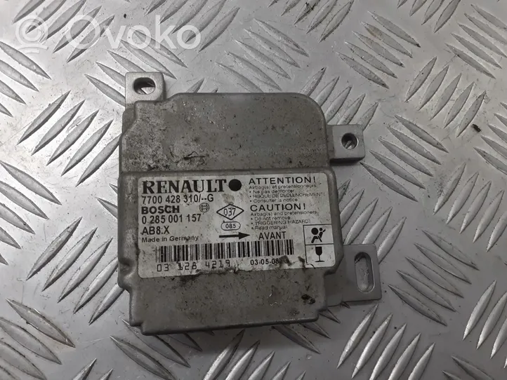 Renault Thalia I Module de contrôle airbag 7700428310