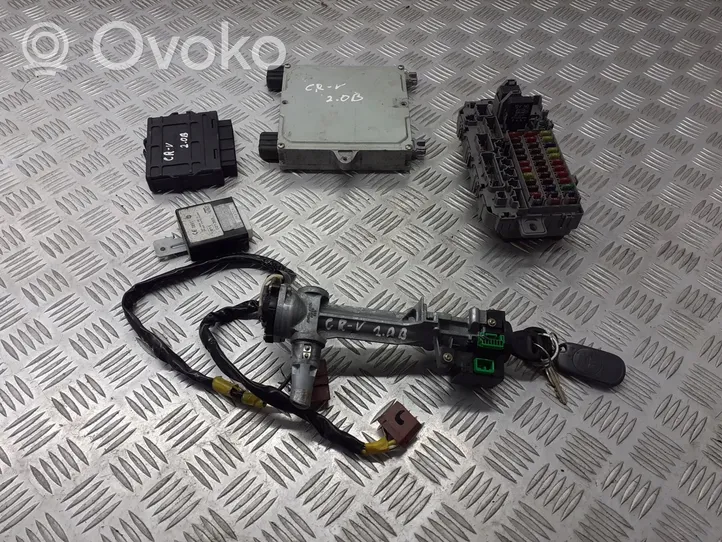 Honda CR-V Komputer / Sterownik ECU i komplet kluczy 