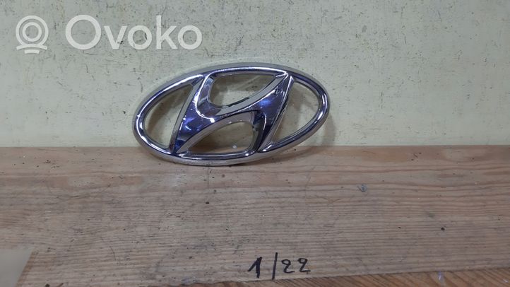 Hyundai Kona I Gamintojo ženkliukas 