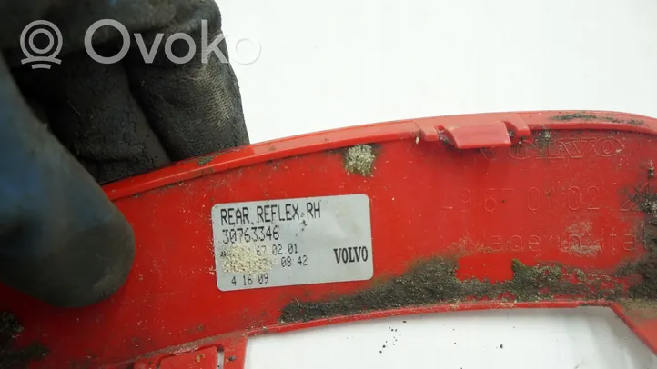 Volvo S40 Riflettore fanale posteriore 30763346