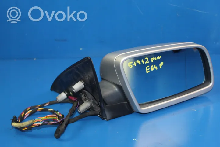 BMW 6 E63 E64 Front door electric wing mirror 