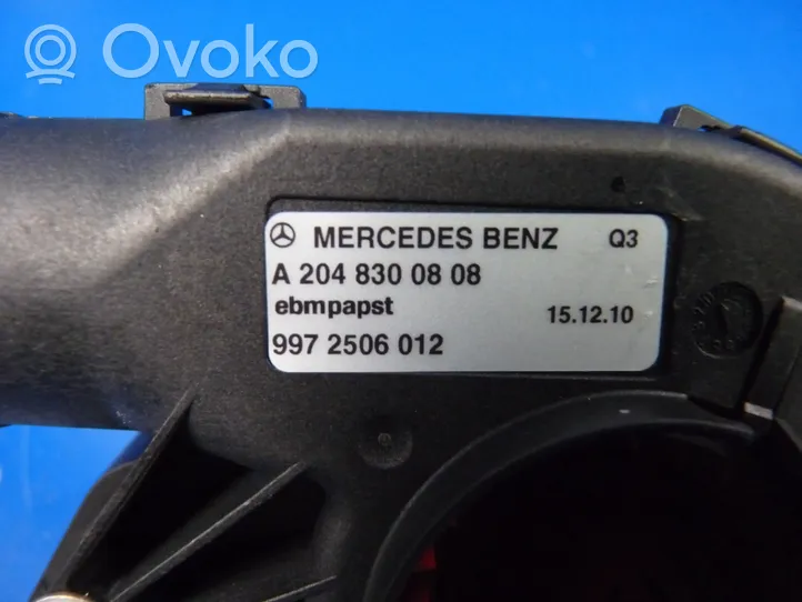 Mercedes-Benz C W204 Valdymo bloko aušintuvas A2048300808