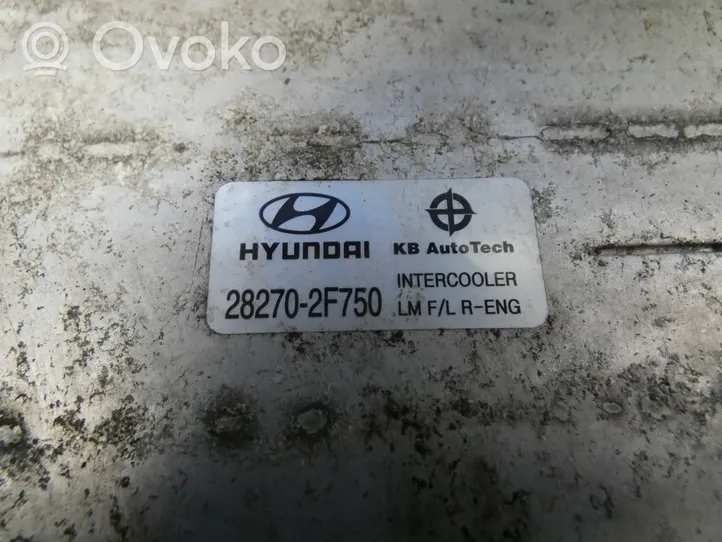 Hyundai ix35 Interkūlerio radiatorius 282702F750