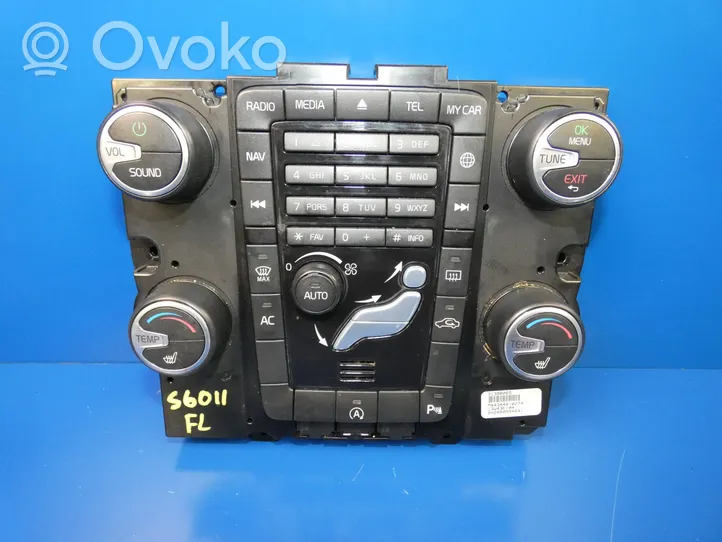 Volvo S60 Блок управления кондиционера воздуха / климата/ печки (в салоне) 31398065