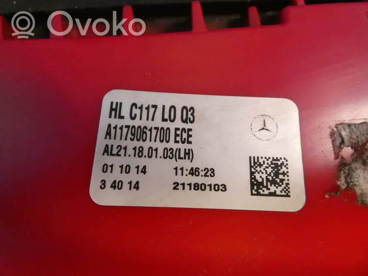 Mercedes-Benz CLA C117 X117 W117 Galinis žibintas kėbule A1179061700