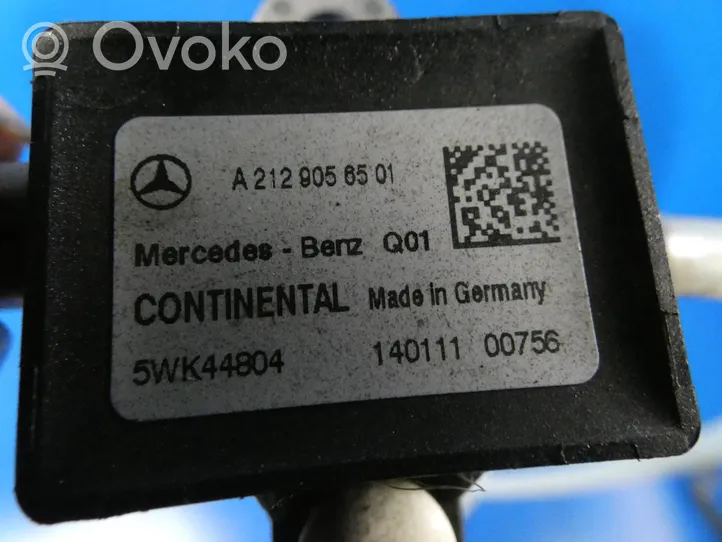 Mercedes-Benz E W212 Sensore d’urto/d'impatto apertura airbag A2129056501