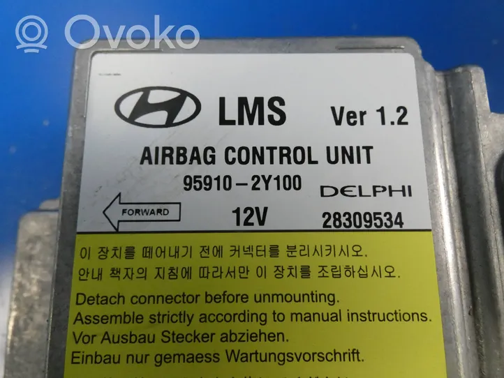 Hyundai ix35 Module de contrôle airbag 95910-2Y100