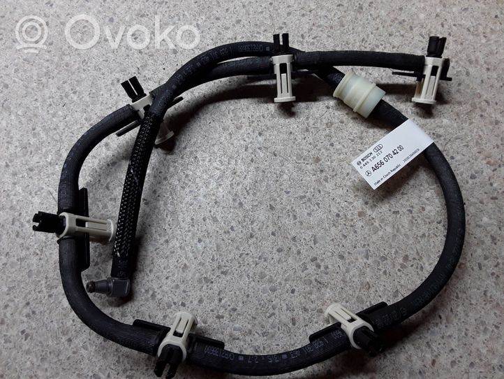 Mercedes-Benz GLE (W166 - C292) Linea/tubo flessibile di ritorno del carburante A6560704200