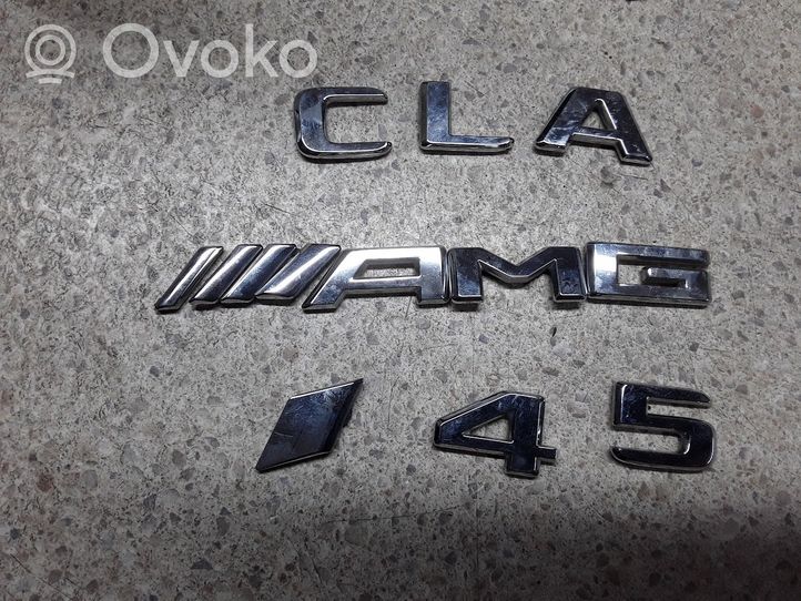 Mercedes-Benz CLA C118 X118 Valmistajan merkki/mallikirjaimet 