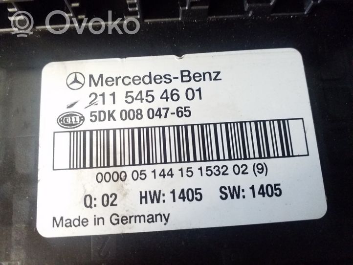 Mercedes-Benz E W211 Mukavuusmoduuli 2115454601
