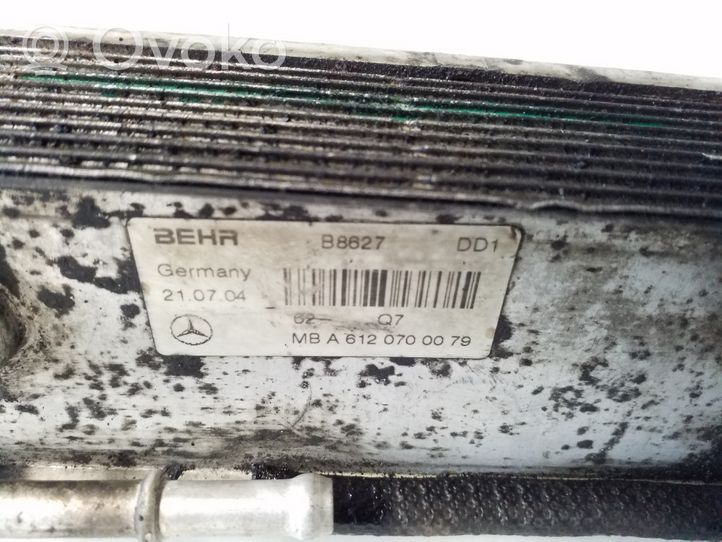 Mercedes-Benz ML W163 Degalų aušintuvas (radiatorius) A6120700079