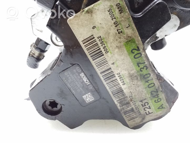 Mercedes-Benz R W251 Pompa ad alta pressione dell’impianto di iniezione A6420103702