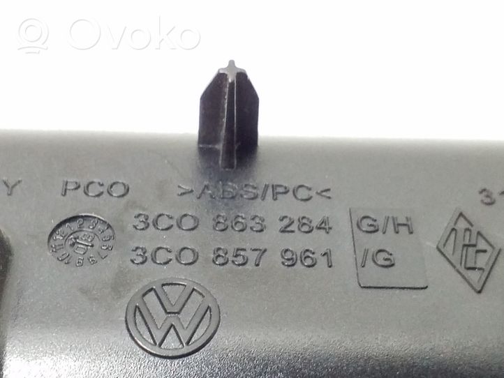 Volkswagen PASSAT CC Popielniczka przednia tunelu środkowego 3C0863284