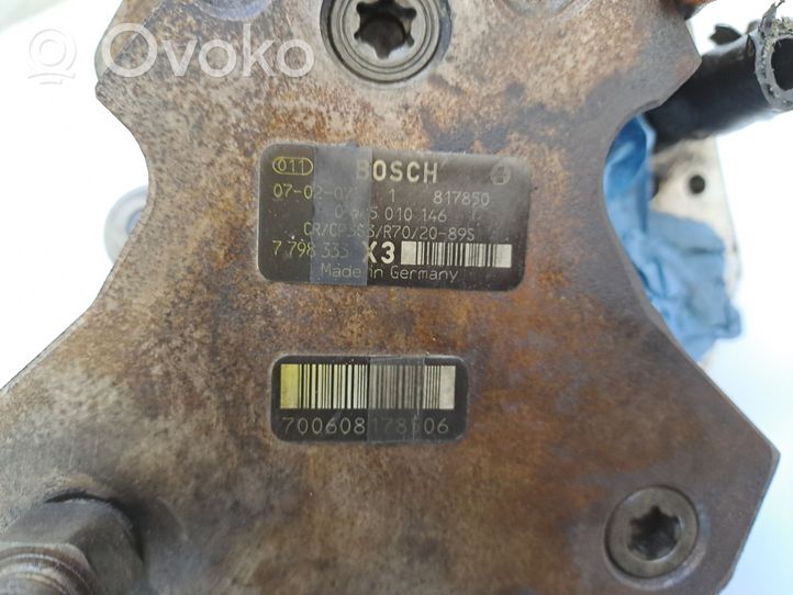 BMW 5 E60 E61 Kuro įpurškimo sistemos komplektas 7794435