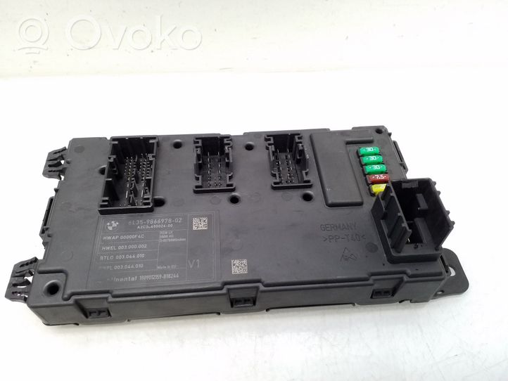 BMW 3 F30 F35 F31 Module confort 9866978