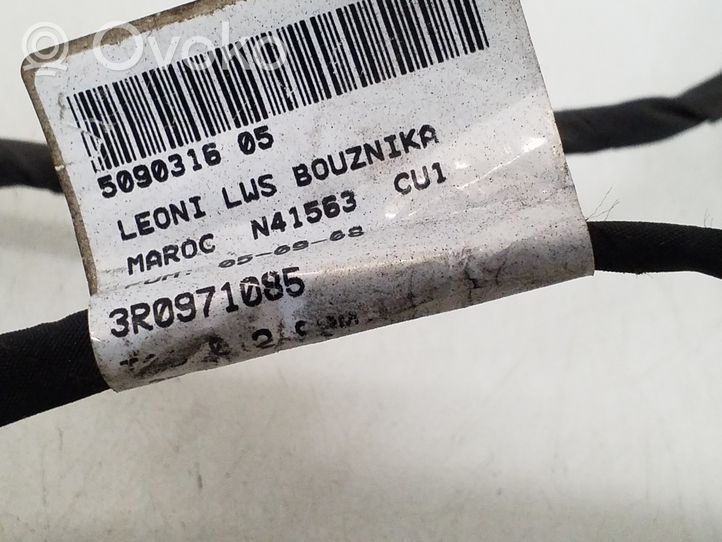 Seat Exeo (3R) Cableado del sensor de aparcamiento (PDC) 3R0971085