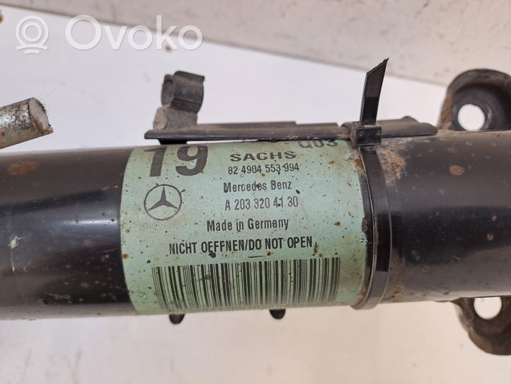 Mercedes-Benz C W203 Priekinis amortizatorius su spyruokle A2033204130