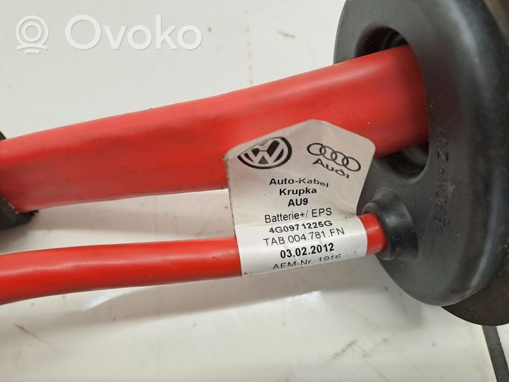 Audi A6 S6 C7 4G Cavo positivo (batteria) 4G0971225G