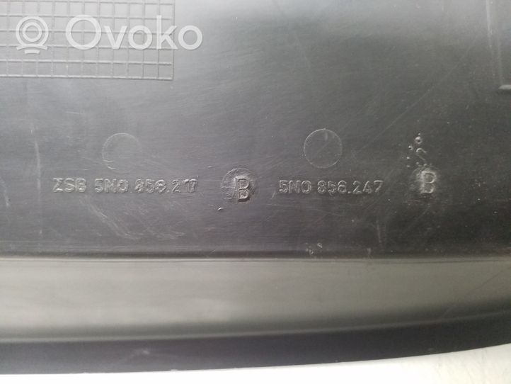 Volkswagen Tiguan Garniture d'extrémité latérale du tableau de bord 5N0858247