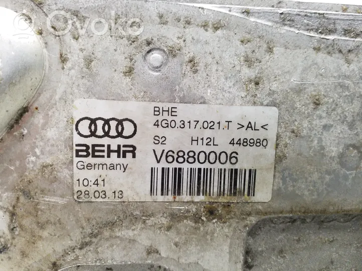 Audi A6 S6 C7 4G Radiatore dell’olio trasmissione/cambio 4G0317021T