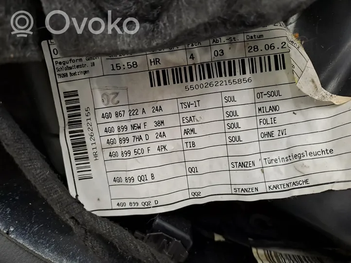 Audi A6 S6 C7 4G Fotele / Kanapa / Komplet 8K0881106M