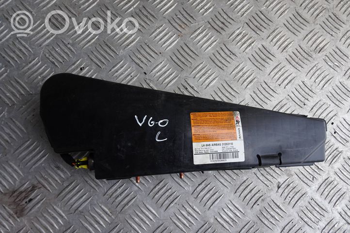 Volvo V60 Airbag de siège 31263110