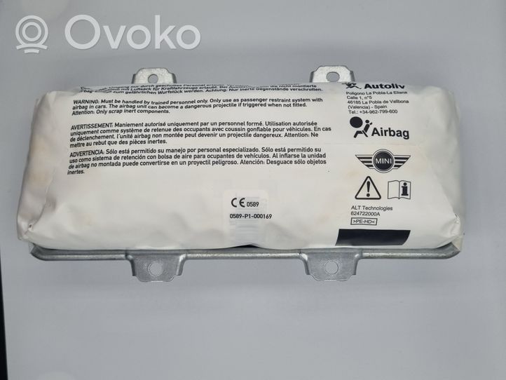 Mini Cooper Countryman R60 Poduszka powietrzna Airbag pasażera 981119601