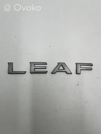 Nissan Leaf II (ZE1) Schriftzug Heckklappe 