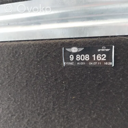 Mini Cooper Countryman R60 Garniture de panneau inférieure de coffre 9808162