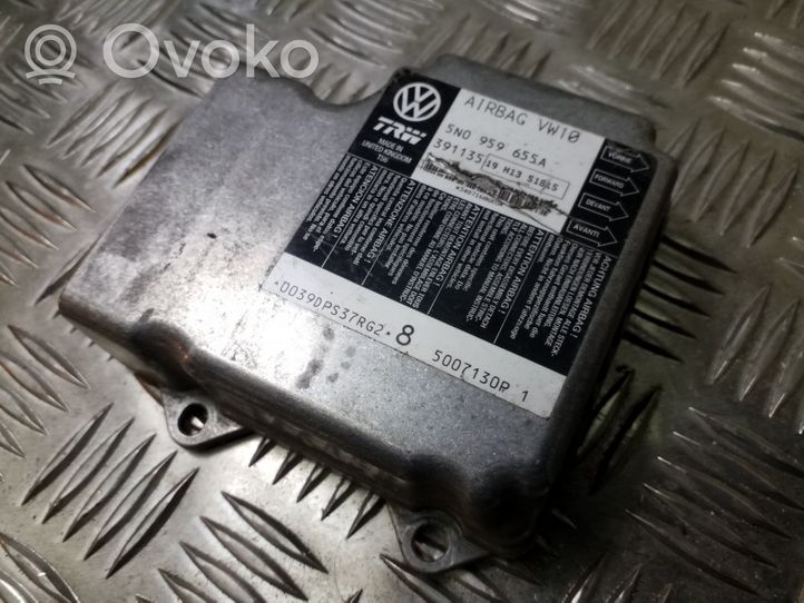 Volkswagen PASSAT B7 Sterownik / Moduł Airbag 5N0959655A