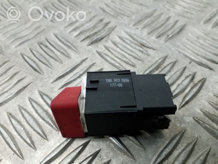 Volkswagen Tiguan Hazard light switch 5M0953509A