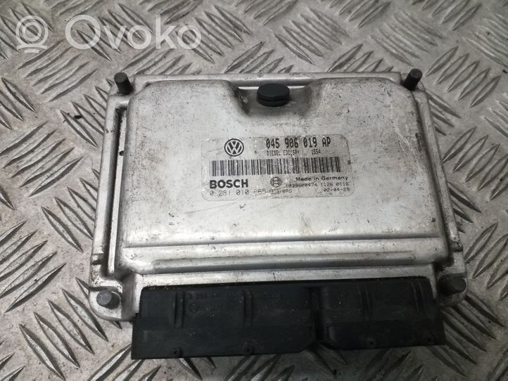 Volkswagen Polo Komputer / Sterownik ECU silnika 045906019AP