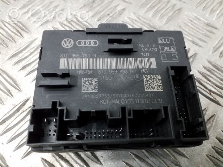 Audi A5 8T 8F Centralina/modulo chiusura centralizzata portiere 8T0959793N