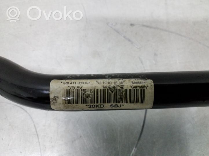 Volkswagen Golf VI Barra stabilizzatrice anteriore/barra antirollio 1K0411303BJ