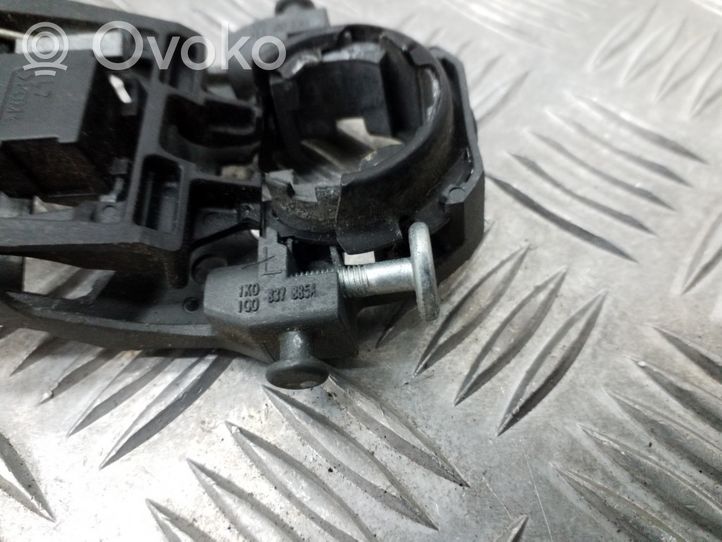 Volkswagen Golf VI Maniglia esterna/staffa portiera anteriore 1K0837885A