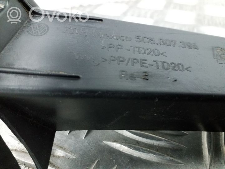 Volkswagen Jetta VI Staffa angolare del supporto di montaggio del paraurti 5C6807394