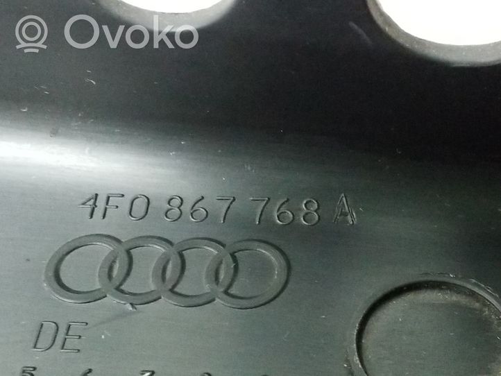 Audi A6 S6 C6 4F Šoninė apdaila prie galinės sėdynės (apačia) 4F0867768A