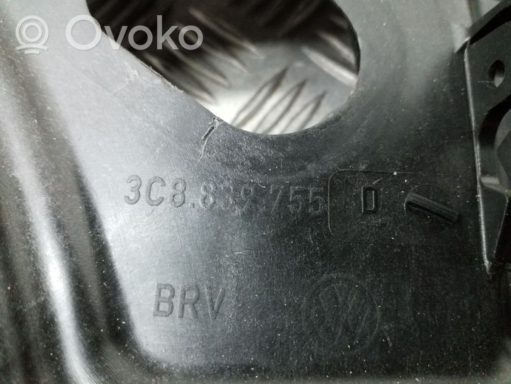 Volkswagen PASSAT CC Mechanizm podnoszenia szyby tylnej bez silnika 3C8839755D