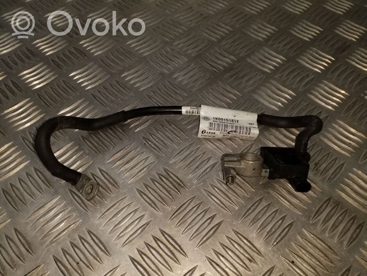 Volkswagen Golf VI Cavo negativo messa a terra (batteria) 1K0915181F