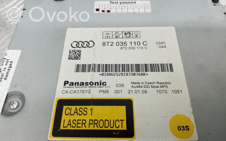 Audi A4 S4 B8 8K Unità di navigazione lettore CD/DVD 8T2035110C