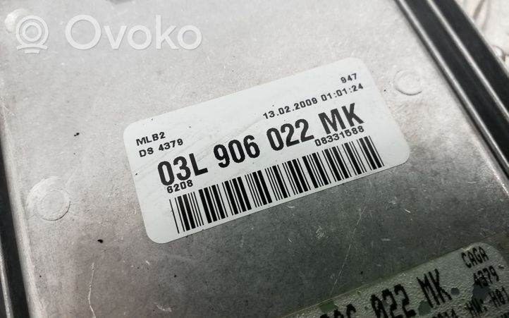 Audi A4 S4 B8 8K Motora vadības bloka ECU 03L906022MK