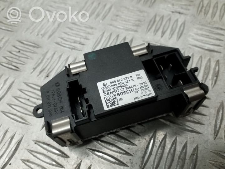 Audi A5 Sportback 8TA Resistencia motor/ventilador de la calefacción 8K0820521B