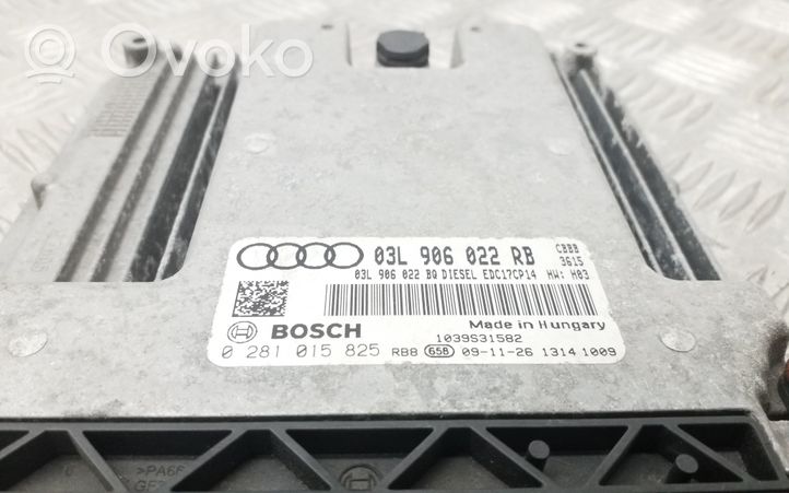 Audi A3 S3 8P Moottorin ohjainlaite/moduuli (käytetyt) 03L906022RB