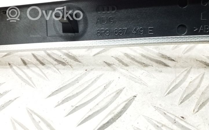 Audi A3 S3 8P Takaoven verhoilu (käytetyt) 8P3867419E