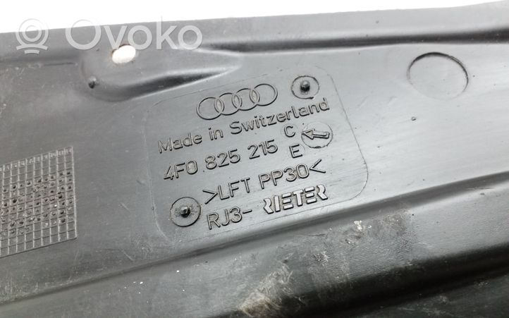 Audi A6 S6 C6 4F Osłona tylna podwozia 4F0825215C