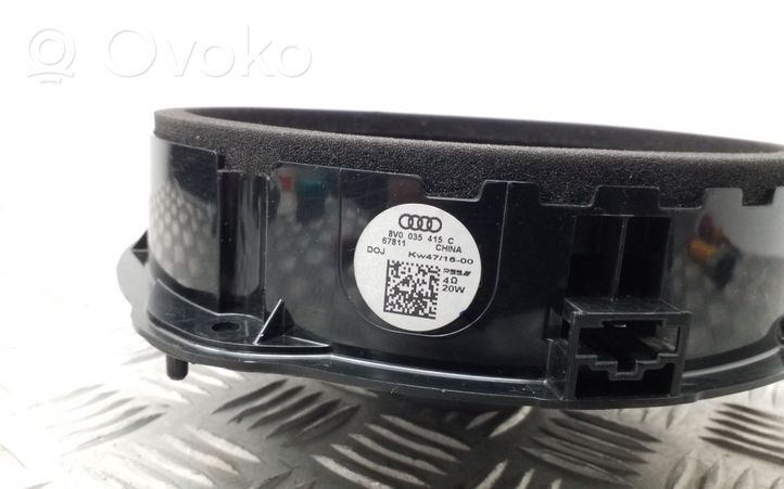 Audi A3 S3 8V Haut-parleur de porte avant 8V0035415C