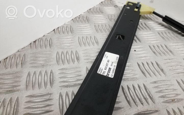 Audi Q3 8U Mechanizm podnoszenia szyby przedniej bez silnika 8U0837461