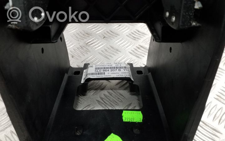 Skoda Yeti (5L) Podłokietnik tunelu środkowego 5L0864207B