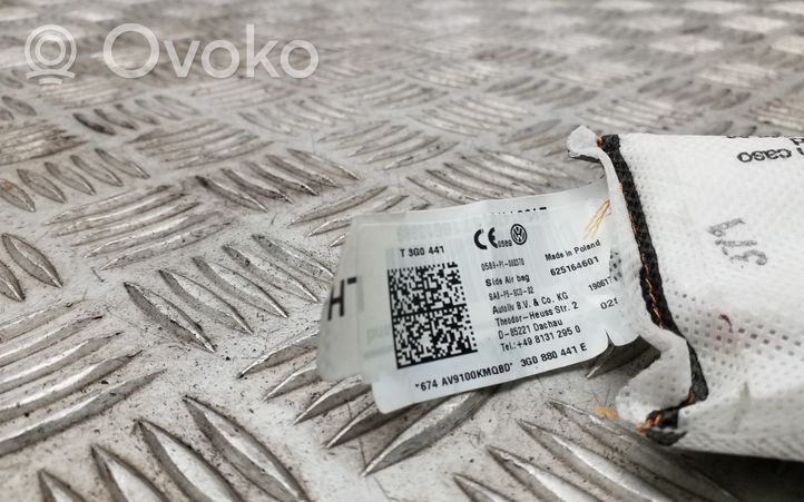 Volkswagen PASSAT B8 Poduszka powietrzna Airbag fotela 3G0880441E